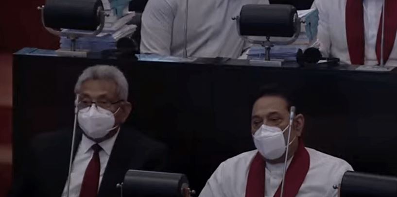 ජනපති පාර්ලිමේන්තුවට
