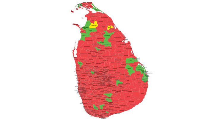 කොරෝනා අධි අවදානම සහිත රතු කලාපයක් කොරෝනා අධි අවදානම සහිත රතු කලාපයක්
