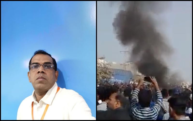ලාංකිකයෙකු අමානුෂික ලෙස ඝාතනය කර ගිනි තබලා – වීඩියෝවක් අන්තර්ජාලයේ ලාංකිකයෙකු අමානුෂික ලෙස ඝාතනය කර ගිනි තබලා – වීඩියෝවක් අන්තර්ජාලයේ