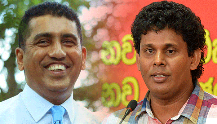 ඇමති ජොන්ස්ටන්ගෙන් වසන්ත සමරසිංහට එරෙහිව එන්තරවාසියක් (වීඩියෝ)