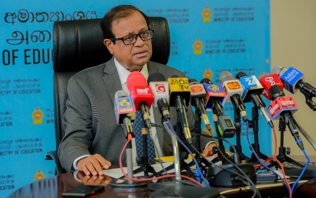 වර්තමානයට සරිලන අධ්යාපන ක්ෂේත්රයේ පරිවර්තනයක් ඇති කරනවා – අධ්යාපන ඇමති වර්තමානයට සරිලන අධ්යාපන ක්ෂේත්රයේ පරිවර්තනයක් ඇති කරනවා – අධ්යාපන ඇමති