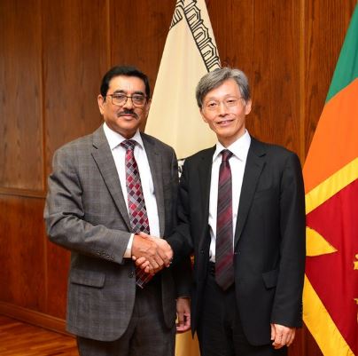 IMF නියෝජ්ය කළමනාකරණ අධ්යක්ෂක මහ බැංකු අධිපති හමුවෙයි IMF නියෝජ්ය කළමනාකරණ අධ්යක්ෂක මහ බැංකු අධිපති හමුවෙයි