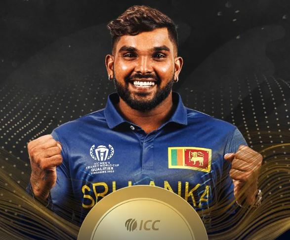 ICC Men’s Player of the Month Award හිමි කරගත් වනිඳු