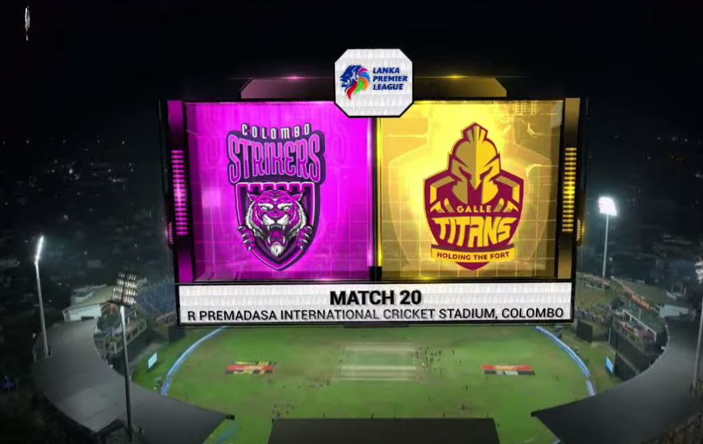 කාසියේ වාසිය Galle Titans කණ්ඩායමට