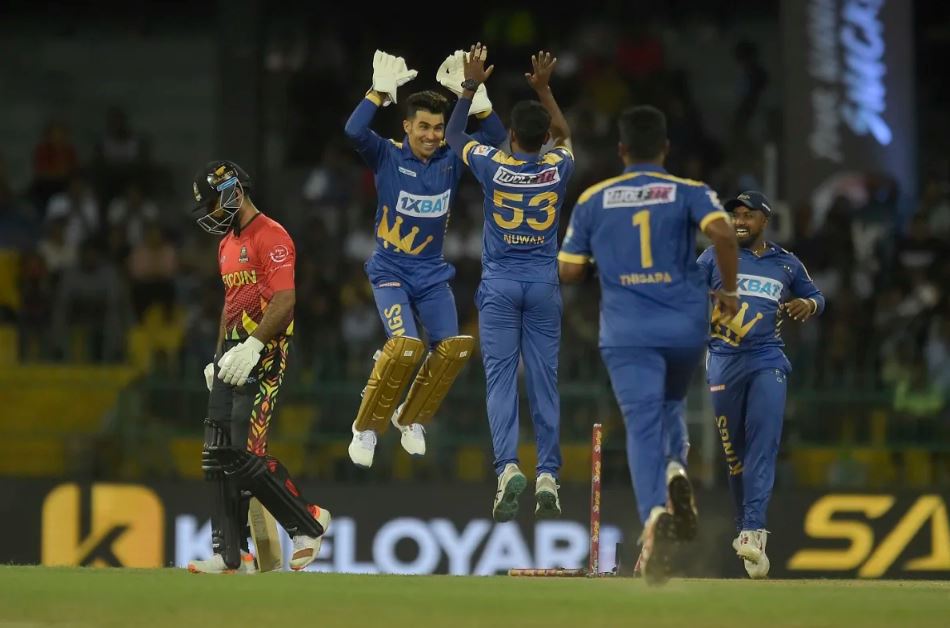 Lyca’s Jaffna Kings කණ්ඩායමට ලකුණු 189 ක ඉලක්කයක් Lyca’s Jaffna Kings කණ්ඩායමට ලකුණු 189 ක ඉලක්කයක්