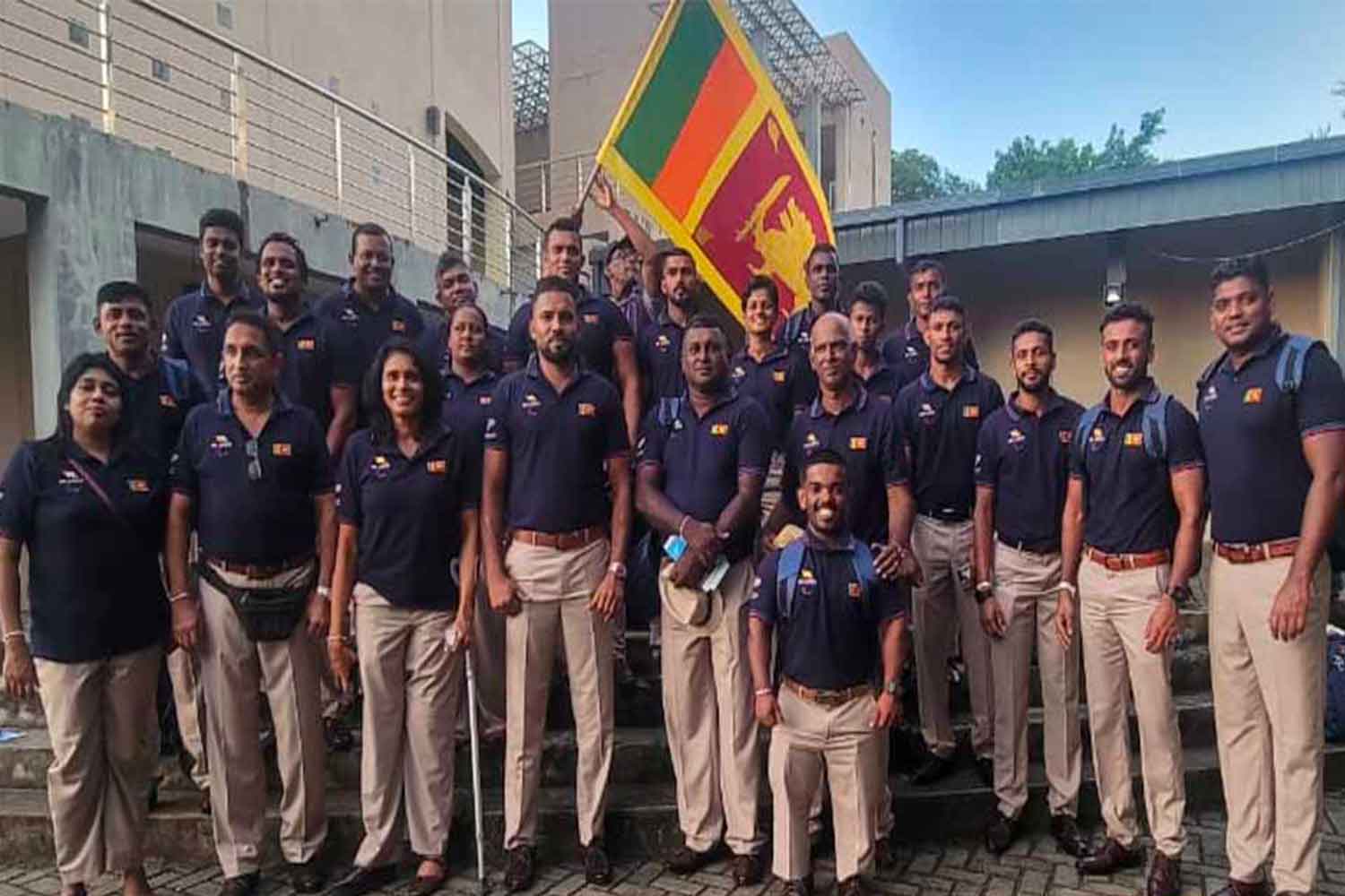 ආසියානු පැරා මළල ක්‍රීඩා තරගාවලියට සහභාගී වන ශ්‍රී ලංකා කණ්ඩායම චීනයට