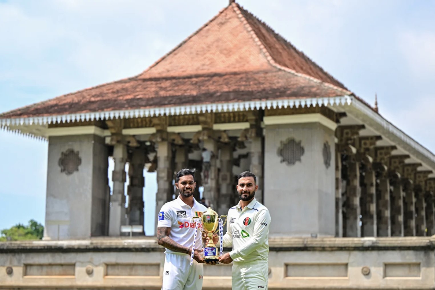 ඇෆ්ගන් – ශ්‍රී ලංකා ටෙස්ට් තරගයේ කාසියේ වාසිය සිංහයන්ට