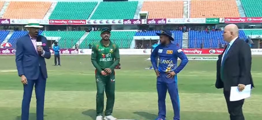 කාසියේ වාසිය ශ්‍රී ලංකා කණ්ඩායමට