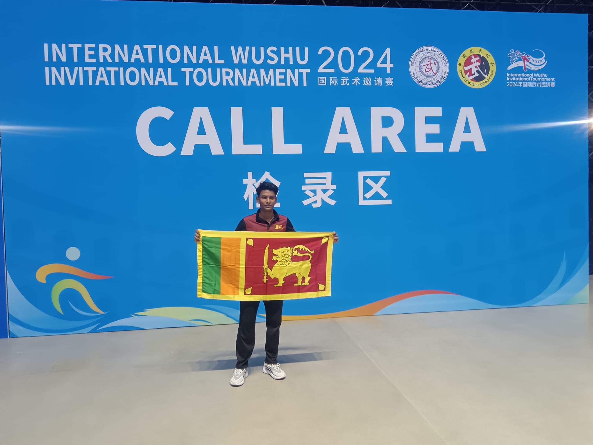 කවීෂ් බණ්ඩාරගෙන් චීනයේදී වාර්තාවක්