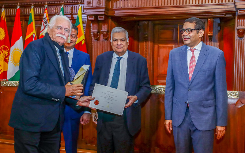 ජනපති ප්‍රධානත්වයෙන් පැවති ආයෝජන මණ්ඩල පළමු සම්මාන උළෙල