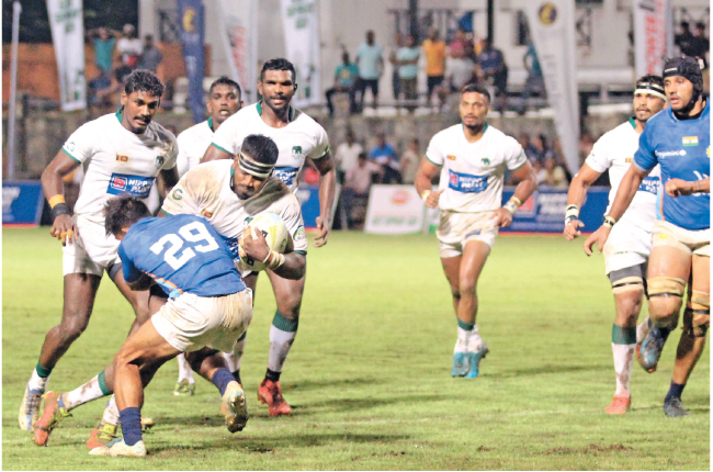 රග්බි ශූරතාවලියේදී ඉන්දියාවට එරෙහිව ශ්‍රී ලංකාවට විශිෂ්ට ජයක්