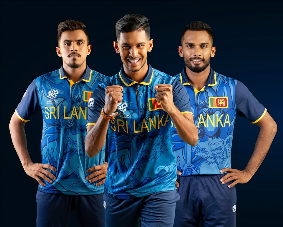 T20 ලෝක කුසලානයට ශ්‍රී ලංකා කණ්ඩායමේ නිල ජර්සිය හඳුන්වා දෙයි