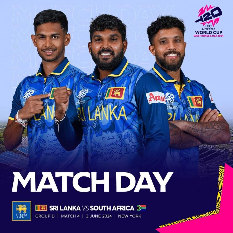 T20 ලෝක කුසලානයේ ශ්‍රී ලංකාව සහභාගී වන පළමු තරගය අද