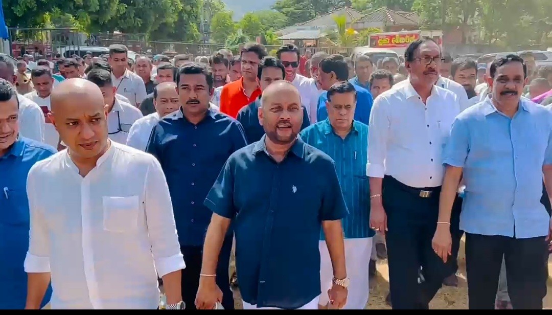 ශ්රීලනිප නව සන්ධාන රැළිය වැල්ලවායේදී ශ්රීලනිප නව සන්ධාන රැළිය වැල්ලවායේදී