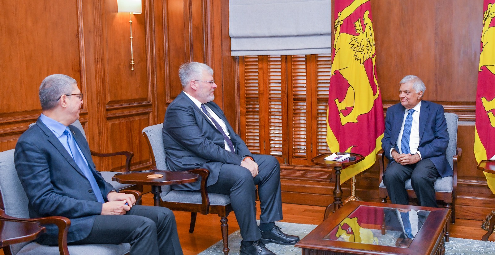 ඊශ්රායල තානාපති හා ජනපති අතර හමුවක් ඊශ්රායල තානාපති හා ජනපති අතර හමුවක්