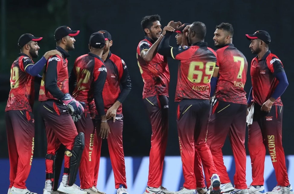 Kandy Falcons කණ්ඩායමට ලකුණු 188ක ඉලක්කයක්