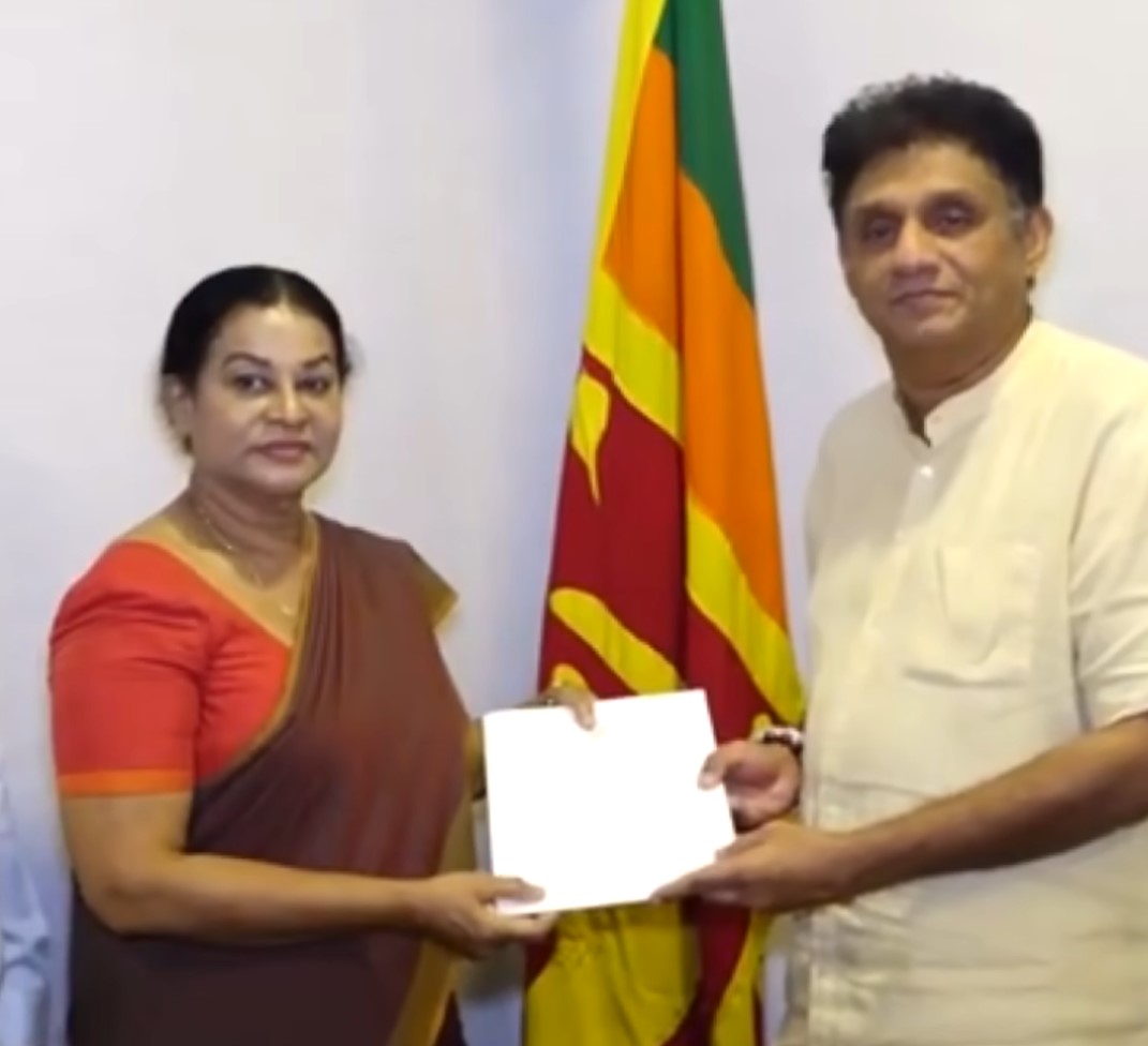 කුමාරි මුණසිංහගේ සහය සජිත්ට -සංවිධායක ධුරයකුත් හිමිවෙයි