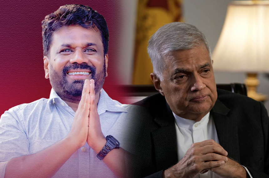 නව ජනපති අනුරට රට භාරදී නික්ම ගිය ජනපති