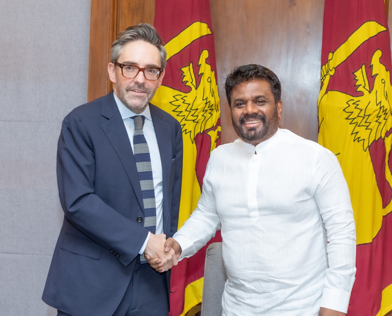 එක්සත් ජාතීන්ගේ සංවිධානයේ නියෝජිතයෙකු ජනපතිවරයා හමුවෙයි