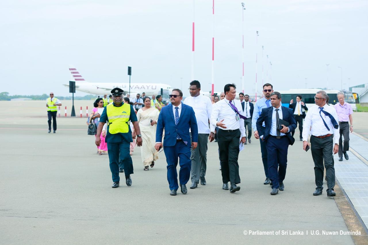 COPE කමිටු නිලධාරීන් ගුවන්තොටුපොළේ ස්ථානීය පරීක්ෂාවකට යයි COPE කමිටු නිලධාරීන් ගුවන්තොටුපොළේ ස්ථානීය පරීක්ෂාවකට යයි