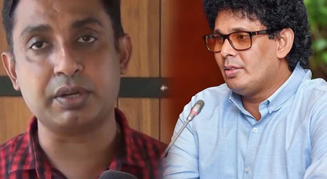 ඇමති වසන්ත සමරසිංහගෙන් මන්ත්රී රෝහණට එන්තරවාසියක් ඇමති වසන්ත සමරසිංහගෙන් මන්ත්රී රෝහණට එන්තරවාසියක්
