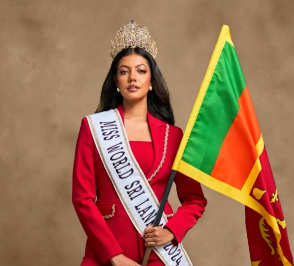 ලෝක රූ රැජින තරගයෙන් අනුදි ඉවතට ලෝක රූ රැජින තරගයෙන් අනුදි ඉවතට