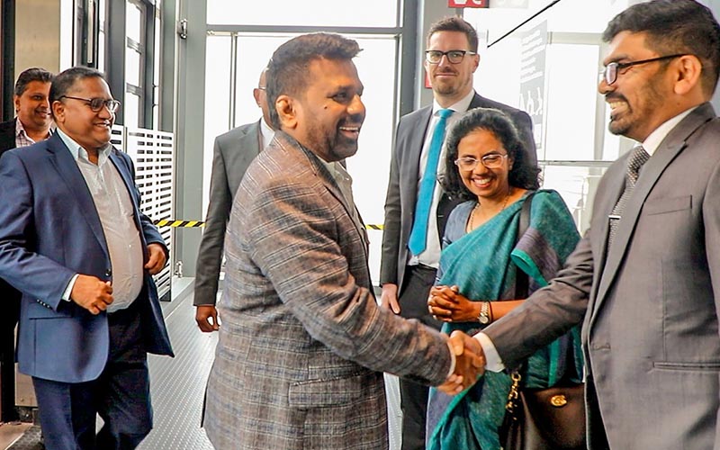 ජනාධිපති අනුර ජර්මනියට ළගාවෙයි ජනාධිපති අනුර ජර්මනියට ළගාවෙයි