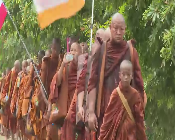 සියම් දහම් පාද යාත්රාව 19 දිනටත් වීථි සංචාරය කරමින් අංගොඩ මණ්ඩාවිල අභය සුමනාරාමය දක්වා සියම් දහම් පාද යාත්රාව 19 දිනටත් වීථි සංචාරය කරමින් අංගොඩ මණ්ඩාවිල අභය සුමනාරාමය දක්වා