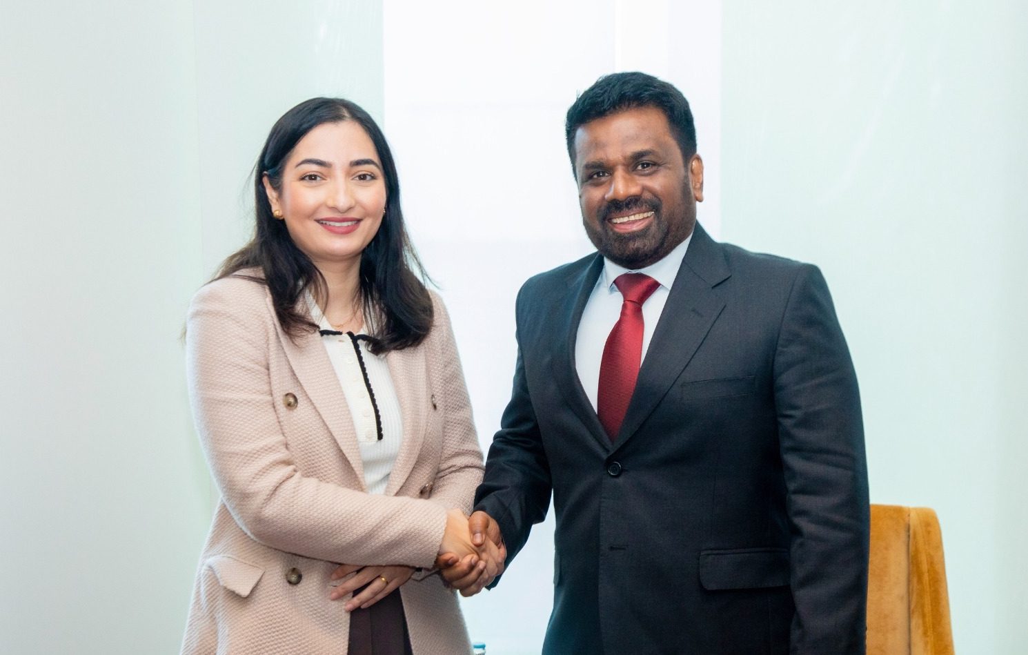 ජනපති හා ජර්මානු ආර්ථික සහයෝගීතා සහ සංවර්ධන අමාත්යවරිය අතර හමුවක් ජනපති හා ජර්මානු ආර්ථික සහයෝගීතා සහ සංවර්ධන අමාත්යවරිය අතර හමුවක්