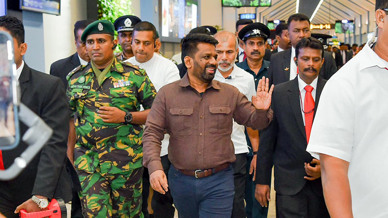 ජනපති අනුර අද ජර්මනියට ජනපති අනුර අද ජර්මනියට