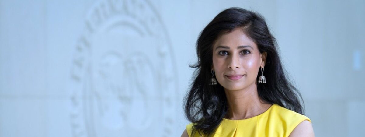 ජාත්යන්තර මූල්ය අරමුදලේ ආචාර්ය ගීතා ගෝපිනාත් දෙදින සංචාරයක් සඳහා දිවයිනට ජාත්යන්තර මූල්ය අරමුදලේ ආචාර්ය ගීතා ගෝපිනාත් දෙදින සංචාරයක් සඳහා දිවයිනට