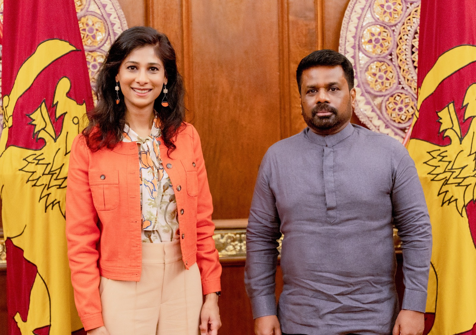 ජාත්යන්තර මූල්ය අරමුදලේ නියෝජ්ය කළමනාකාර අධ්යක්ෂවරිය – ජනපති හමුවේ ජාත්යන්තර මූල්ය අරමුදලේ නියෝජ්ය කළමනාකාර අධ්යක්ෂවරිය – ජනපති හමුවේ