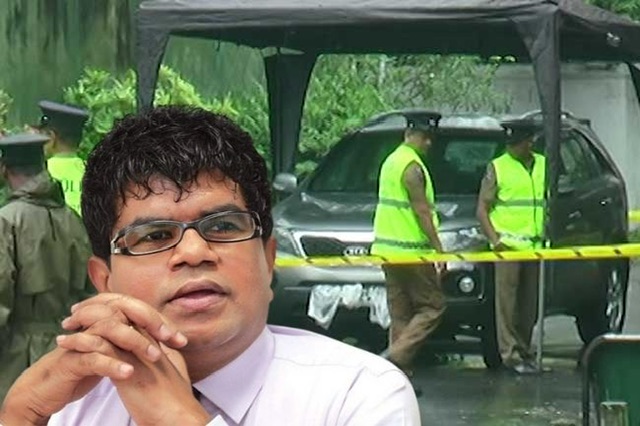 හල්ලොලුවට වෙඩි තැබීමේ සැකකරුවන් අධිකරණයට හල්ලොලුවට වෙඩි තැබීමේ සැකකරුවන් අධිකරණයට