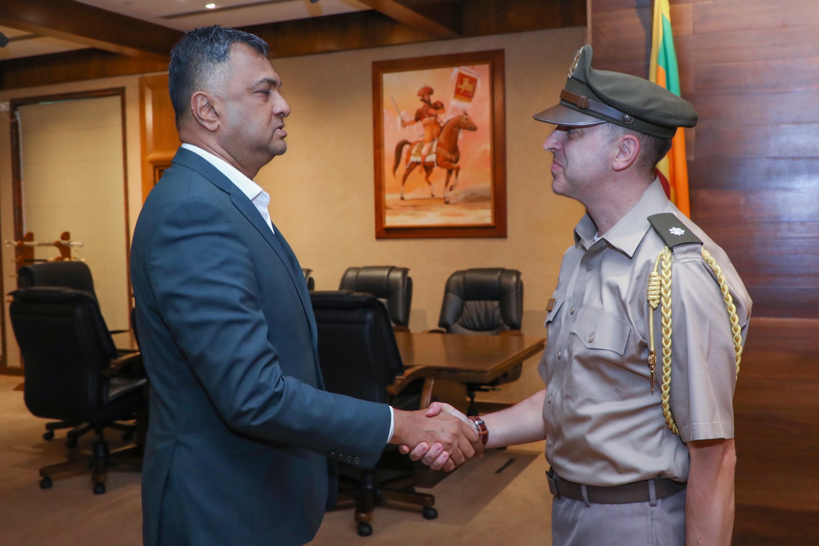 එක්සත් ජනපද නව ආරක්ෂක උපදේශක – මෙරට ආරක්ෂක ලේකම් හමුවේ එක්සත් ජනපද නව ආරක්ෂක උපදේශක – මෙරට ආරක්ෂක ලේකම් හමුවේ