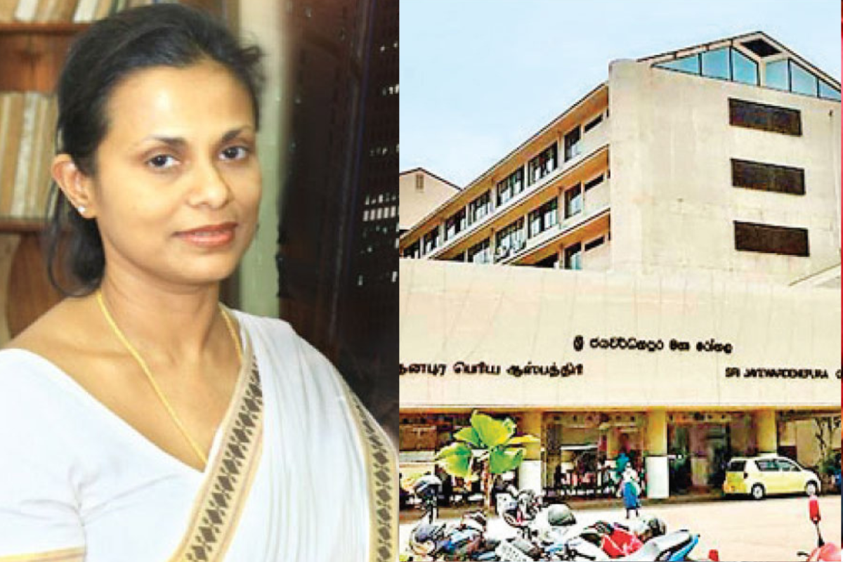 විශේෂඥ වෛද්ය මහේෂි විජේරත්නගේ දියණිය අල්ලස් කොමිසමේ දෙදෙනකුට තර්ජනය කරලා විශේෂඥ වෛද්ය මහේෂි විජේරත්නගේ දියණිය අල්ලස් කොමිසමේ දෙදෙනකුට තර්ජනය කරලා