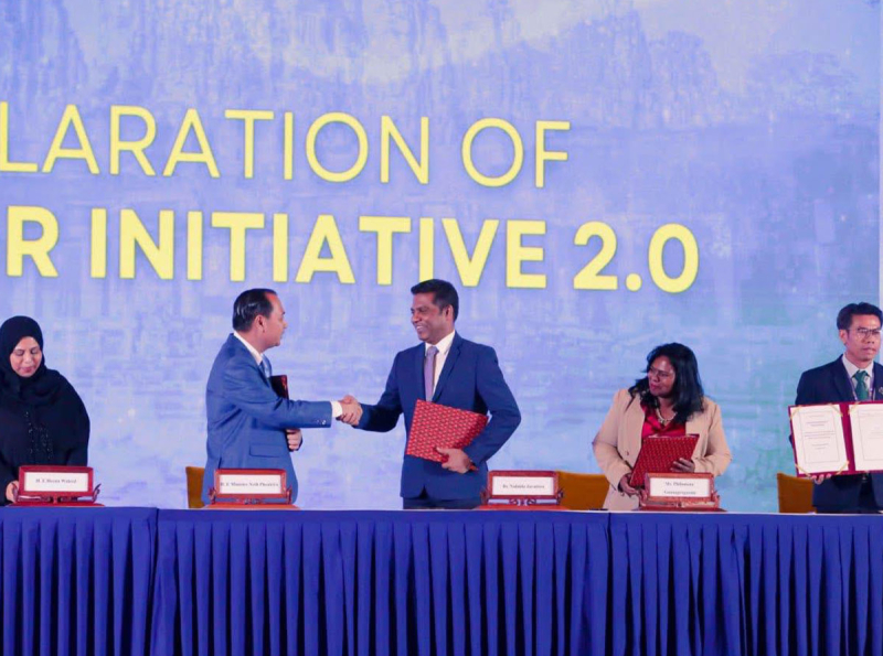 ජනමාධ්ය ඇමති අන්කෝර් ප්රකශනයට අත්සන් කරයි ජනමාධ්ය ඇමති අන්කෝර් ප්රකශනයට අත්සන් කරයි