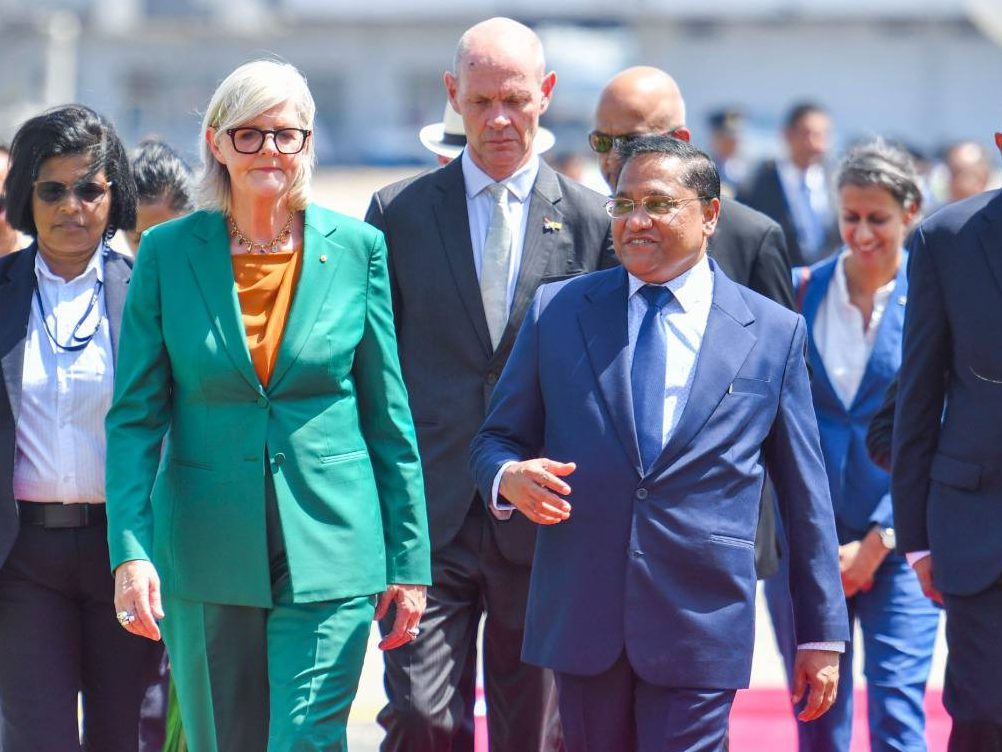 සිව්දින නිල සංචාරයක් සඳහා ඔස්ට්‍රේලියානු ආණ්ඩුකාර ජනරාල් සමන්තා ජෝයි දිවයිනට