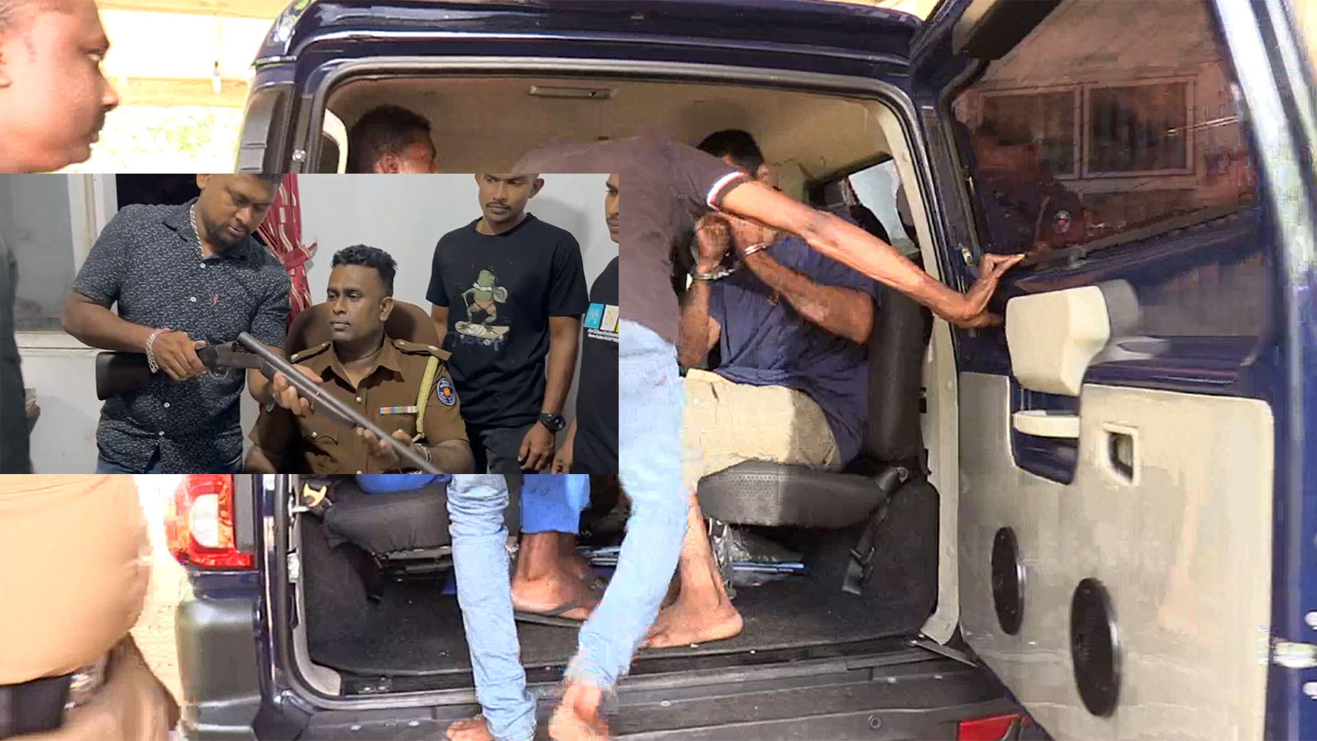 සරසවි චිත්රාගාරය බිඳ කෞතුක භාණ්ඩ සොරාගත් කූඩ්ඩො 03 ක් බඩුත් එක්ක මාට්ටු සරසවි චිත්රාගාරය බිඳ කෞතුක භාණ්ඩ සොරාගත් කූඩ්ඩො 03 ක් බඩුත් එක්ක මාට්ටු