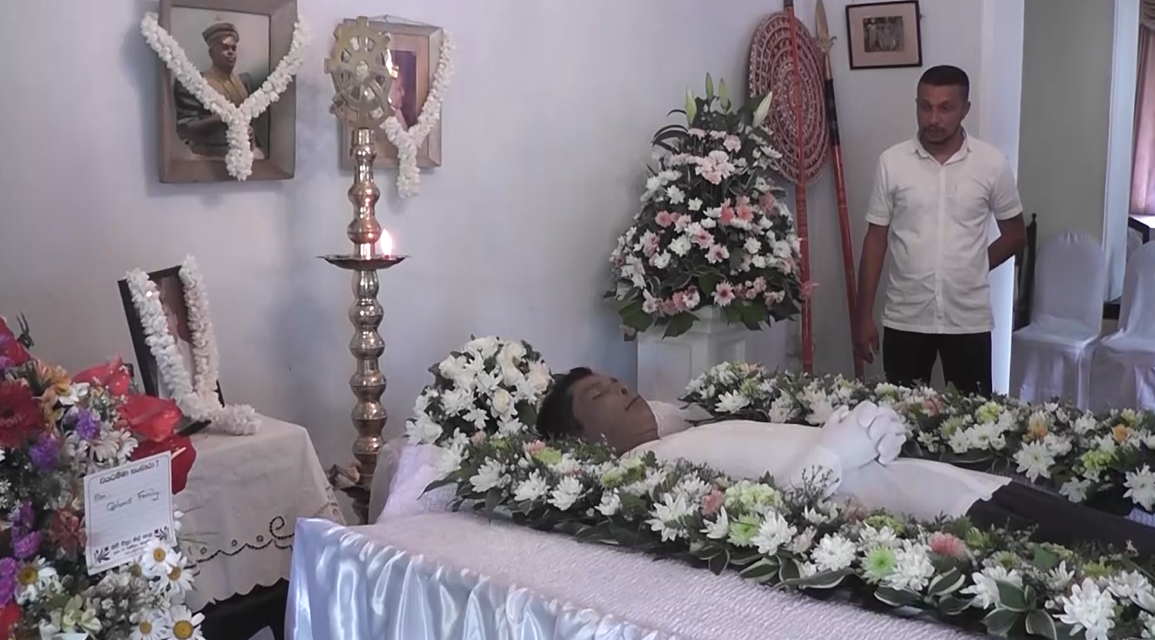 අභාවප්‍රාප්ත හිටපු රාජ්‍ය අමාත්‍ය ලොහාන් රත්වත්ත ගේ අවසක් කටයුතු කෙරෙන විධිය