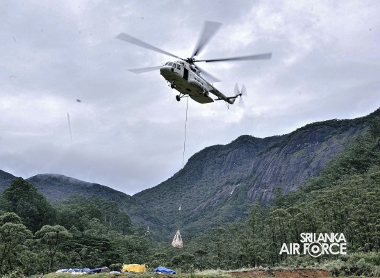 ගුවන් හමුදාව සමඟින් MI-17 දියතලාවේ ලැහැස්තියි