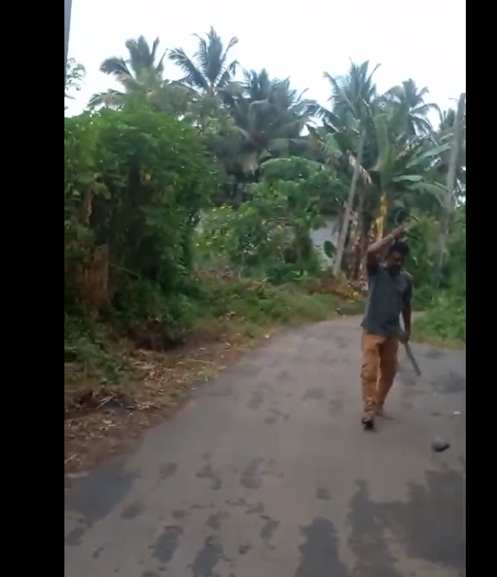 ප්‍රදේශවාසීන් බිය වැද්දූ මත්ද්‍රව්‍ය අපරාධකරුවෙක් අත්අඩංගුවට
