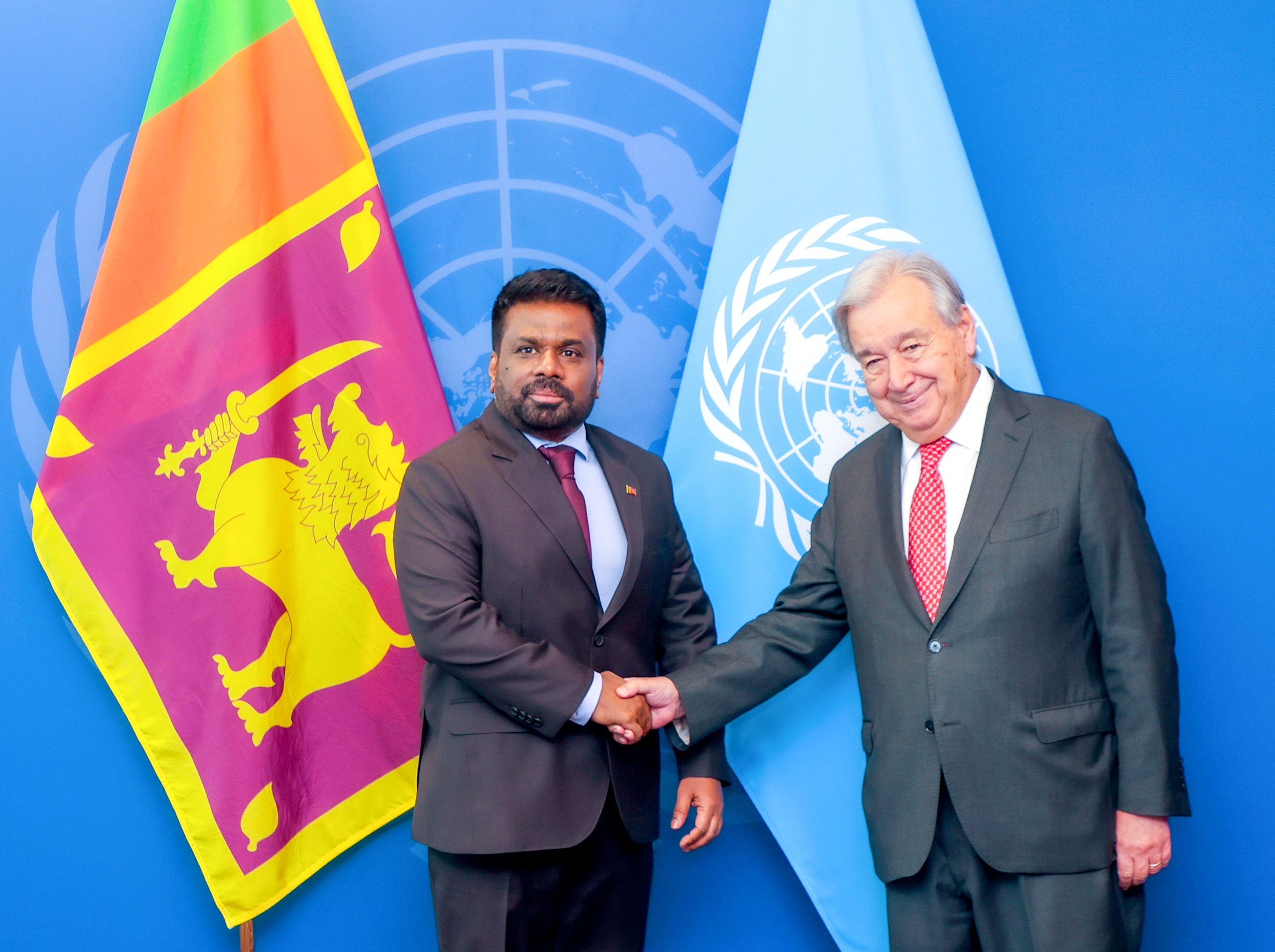 පාස්කු ප්‍රහාරයේ පරීක්ෂණ ප්‍රගතිය ජනපති එ.ජා. මහ ලේකම්ට දන්වයි