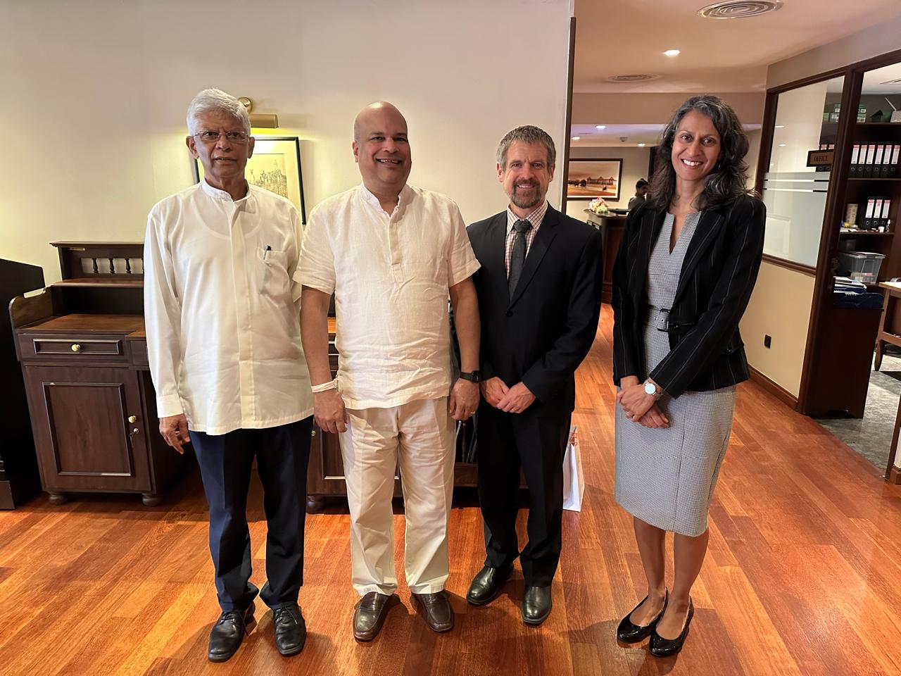 මිලින්ද මොරගොඩ සහ අභිනව ඕස්ට්‍රේලියානු මහ කොමසාරිස් අතර හමුවක්