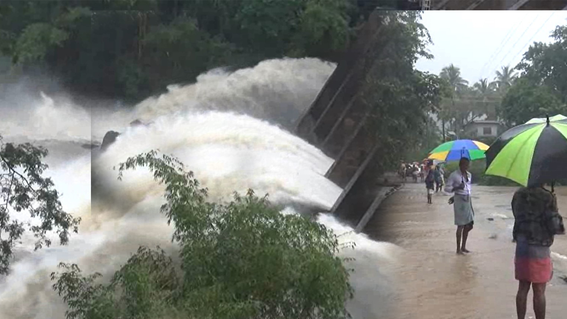 බෝවතැන්න ජලාශයේ වාන් දොරටු 6 ඇරීමත් සමග පහළ ප්‍රදේශ රැසක් ජලයෙන් යටවේ