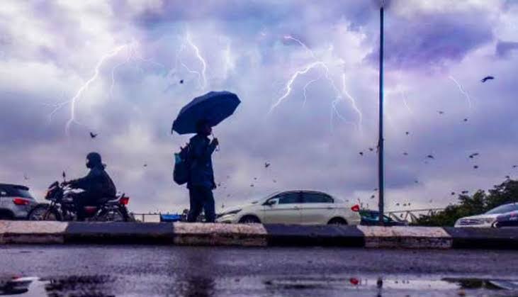 අද සවස් වරුවේ ගිගුරුම් සහිත වැසි