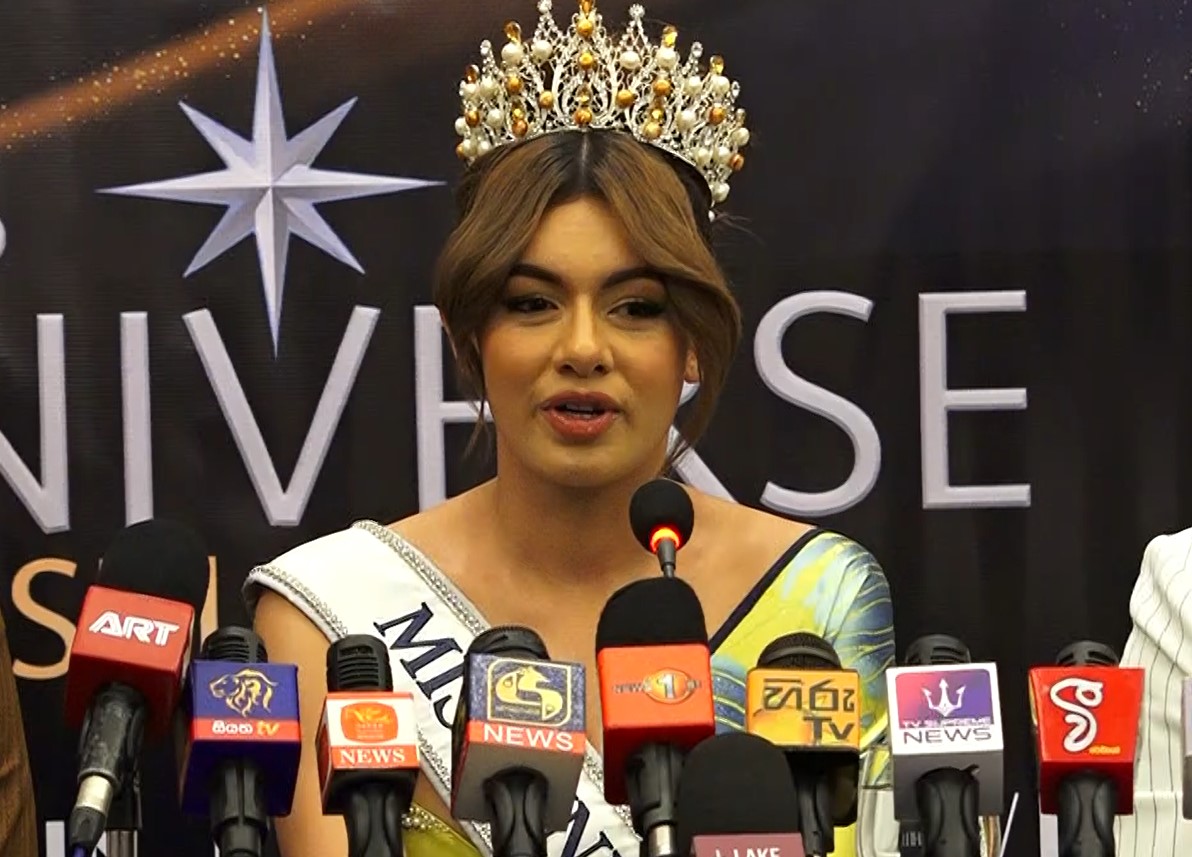 මිස් යුනිවර්ස් තරගයට ලියාෂා ලින්සේ