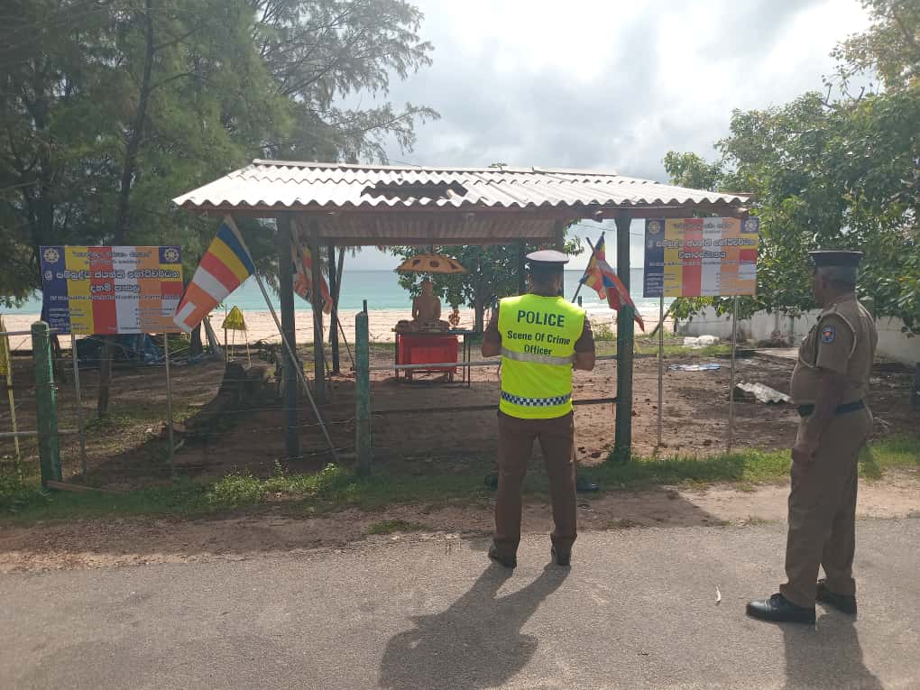 ත්‍රිකුණාමල දහම්පාසල් ගොඩනැගිල්ලක් බව කියන බිම නීතිවිරෝධී ඉදිකිරීමක් බවට කතා – පොලීසියෙන් නිවේදනයක්