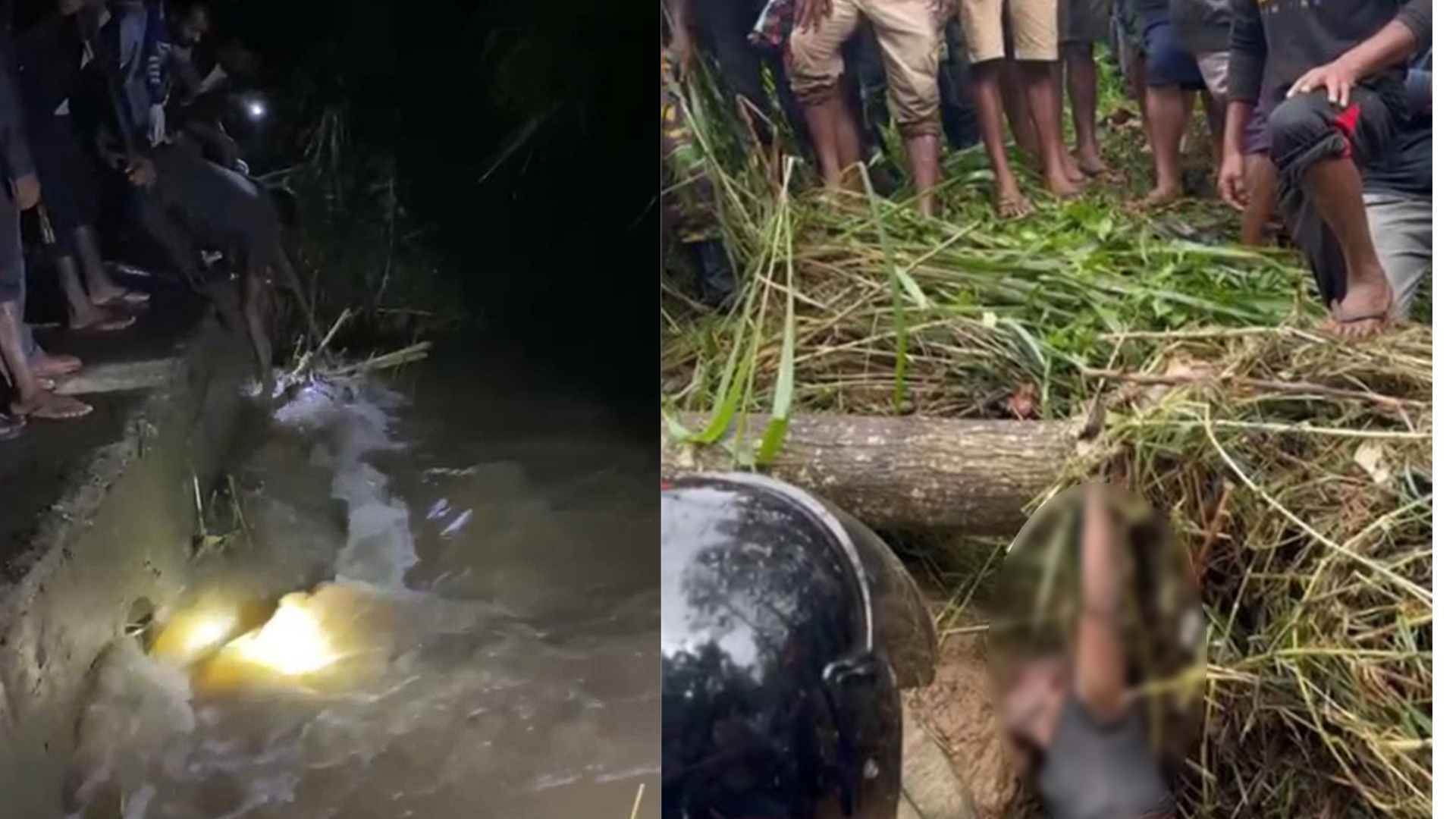 කන්දේපුහුල්පොල ඔයේ ගසාගෙන ගිය පිරිමි පුද්ගලයාගේ සිරුරත් හමුවේ