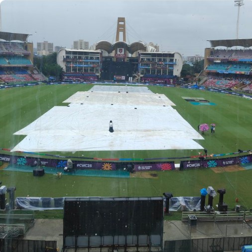 කාන්තා ලෝක කුසලාන අවසන් තරගයට වර්ෂාවෙන් බාධා