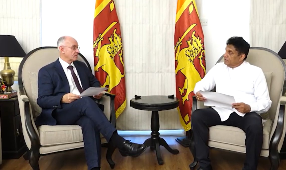 ආපදාවෙන් විපතට පත් ජනතාවට සහන සලසන්න විපක්ෂ නායක සජිත් ප්‍රේමදාස මහතා ජර්මානු තානාපතිවරයා හමුවෙයි